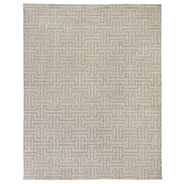 Ventura Geometric Area Rug in Beige