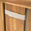 Ensemble de 2 chaises longues d'extérieur avec roulettes