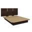 Grand lit Zen Alpha - Lit plateforme avec tête de lit - Assemblage facile, aucun sommier requis-1281925920