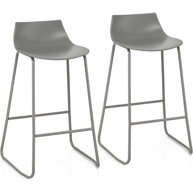 Gisbelle Counter Stool with Metal Frame