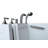 52'' x 30'' Fiberglass Bathtub with Faucet-63653304-86584626