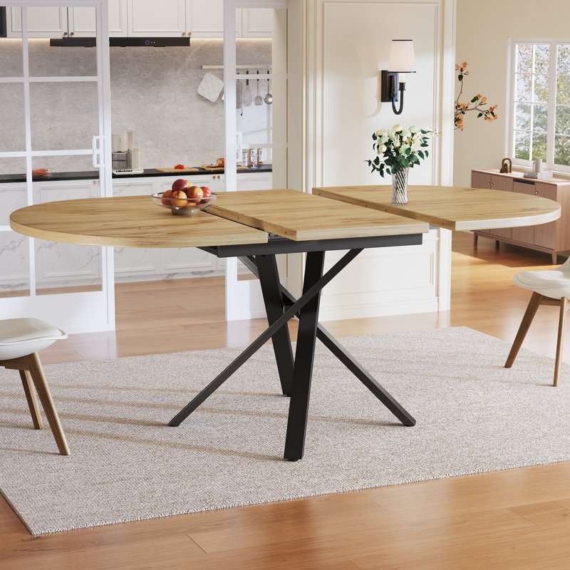 Extendable Dining Table, Brown