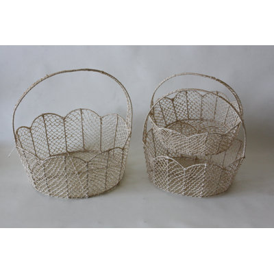 Ensemble 3 pièces de panier à mèches