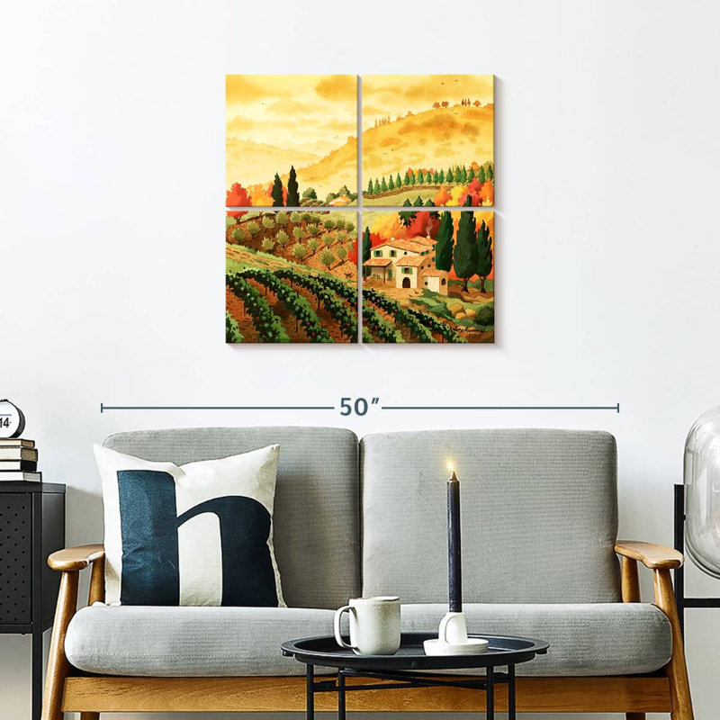 Tuscan Serenity II, H 26 po x l 26 po