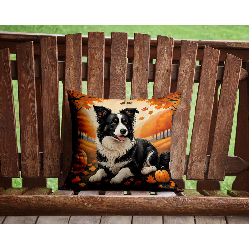  Coussin décoratif intérieur / extérieur en polyester Autre / Sans motif, 14 po x 14 po
