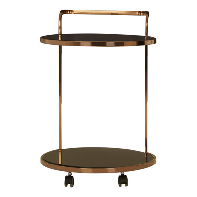Santibanez Metal Bar Cart