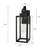 Schlesinger Outdoor Rectangular Clear Glass Shade Wall Light-189313783-233855030