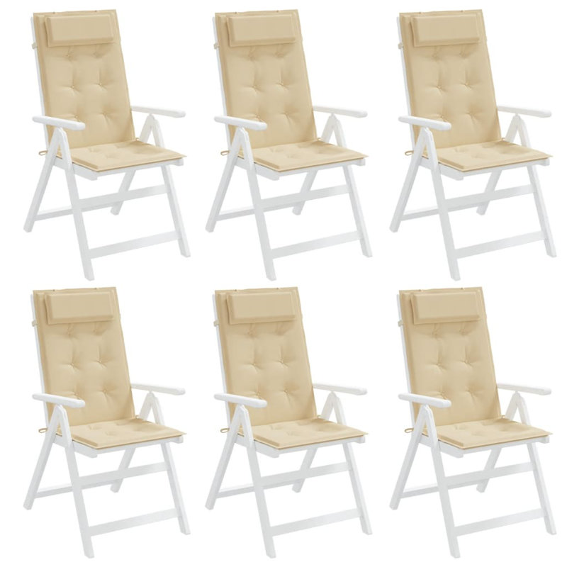 Outdoor 1.2'' Dining Chair Seat / Back Cushion, Red