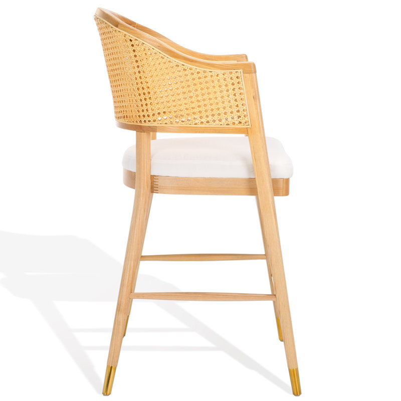 Tabouret de comptoir 22,91 po, Naturel, Tabouret de bar (siège d'une hauteur de 26,81 po)