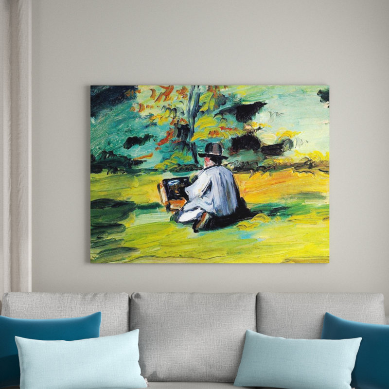Paul Cezanne - Wrapped Canvas Painting, 60cm H x 80cm W x 1.8cm D