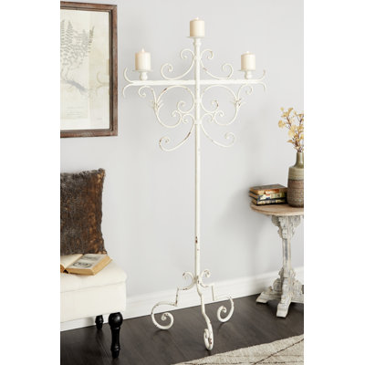 59'' H Metal Floor Candelabra