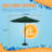 Stacia 108'' Octagonal Market Umbrella with Breez-Tex Canopy-1787208034