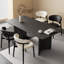 French retro dining table and chair combination-104902019