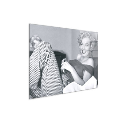 Homage To Marilyn Portrait By Art Studio 58×78 Cm CrystalArt Acrylic Material Glass Effect, Frameless Panel, Lightweight Ready To Hang by Art Studio - No Frame Print on Plastic / Acrylic