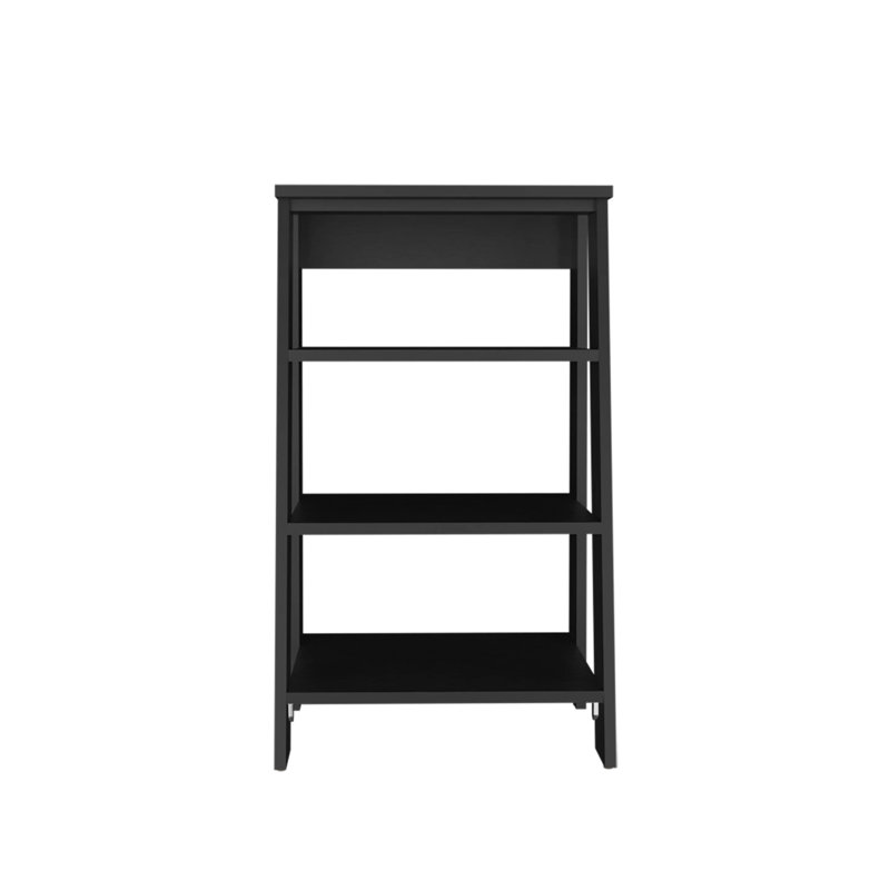 Freestanding Black Bathroom Shelf For Efficient Storage Of Essentials With 4 Design