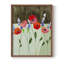 «Poppy Party», reproduction encadrée - bois massif-36384990-36384989