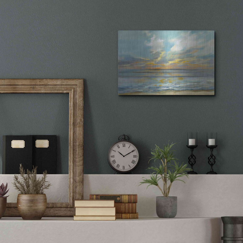 Luxe Rhumic Sunset Waves par Silvia V, H 12 po x l 16 po