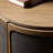 Marcus End Table-Black Linen