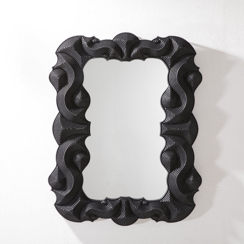 Noir Rococo Wall Mirror