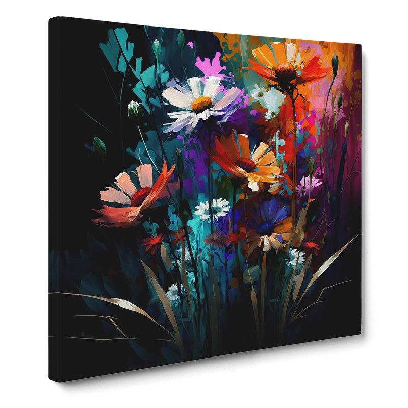 Modern Wall Art - Wrapped Canvas - Framed Print