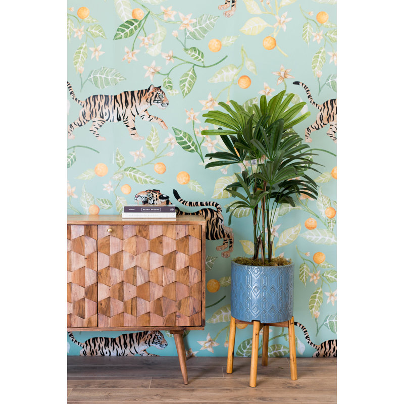 Floral Wallpaper, Non-Pasted