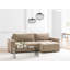 3 Seater Fabric Corner Sofa Bed with Storage Chantea-476765665-476765671