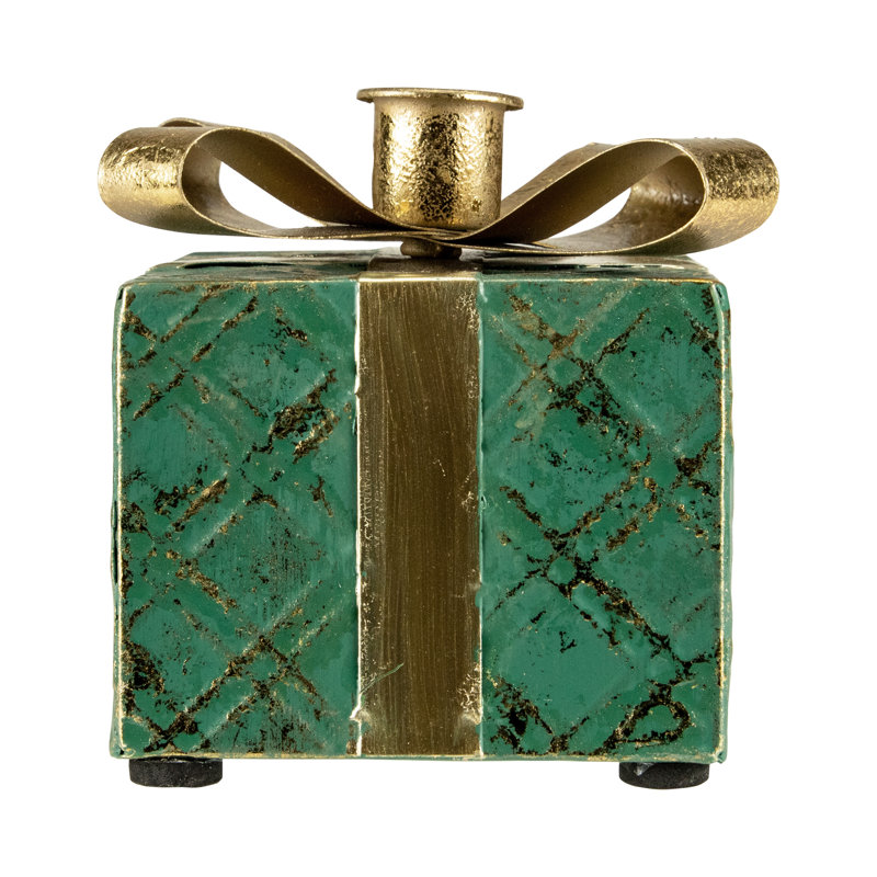 Porte-bougie de Noël 4,5 po