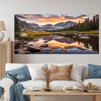 Colorado Mountain Senerity III - Colorado, art mural