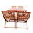 Foldable Patio Dining Set