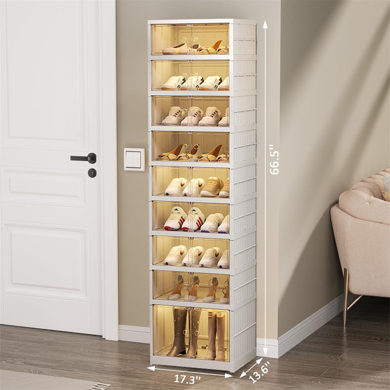 18 Pair Shoe Rack