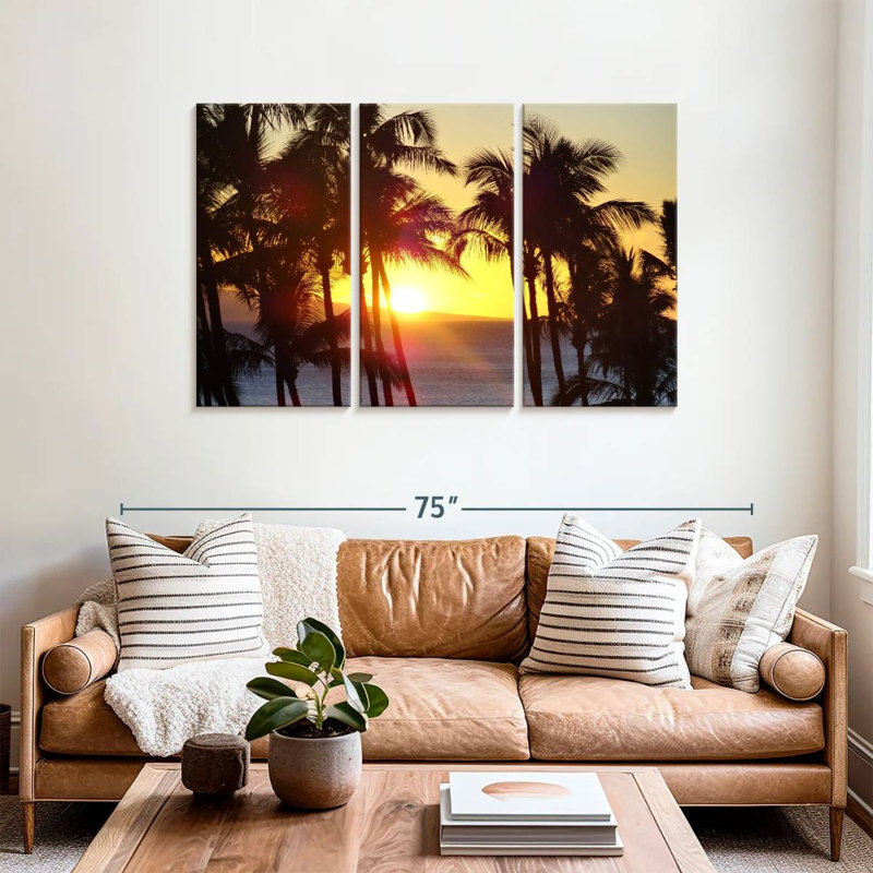 Coucher de soleil Gillard Key West, H 36 po x l 57 po