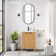Mumbai 24" Single Bath Vanity in with Drop-In White Ceramic Basin Top