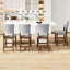 Tabourets de bar 4 pièces gris Mid Century Modern avec dossier et mousse haute densité-2004459514