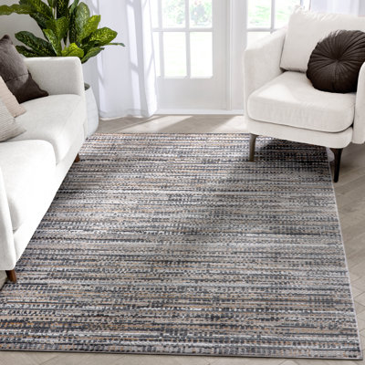 Verity Zia Abstract Synthetic Area Rug
