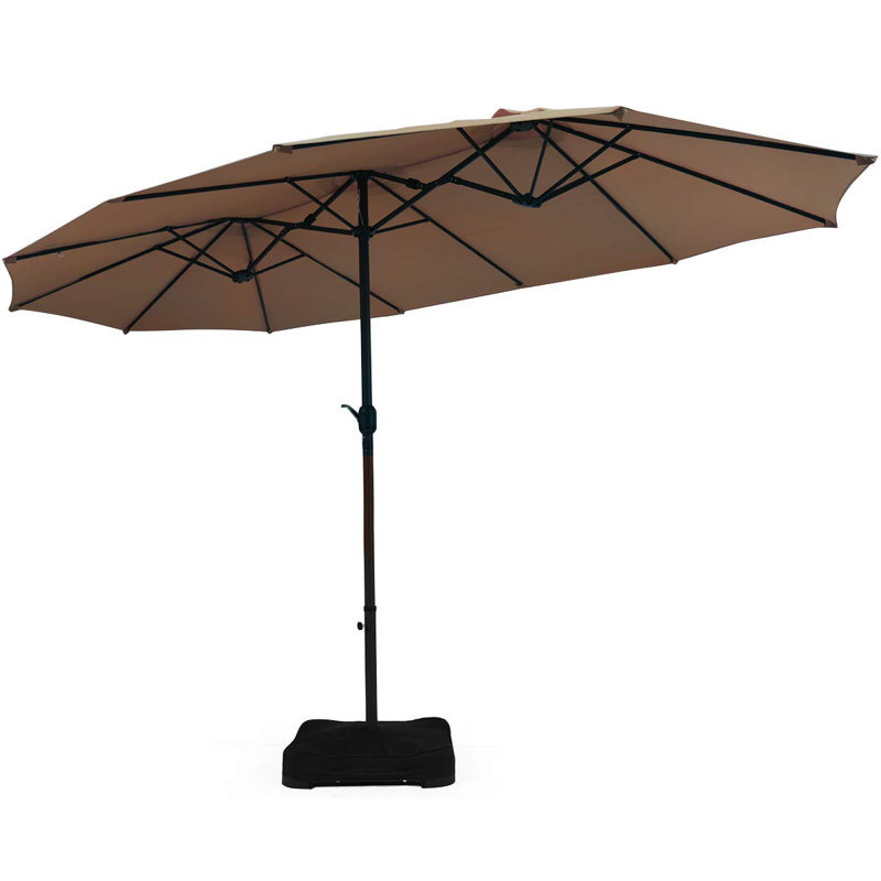 Ariyah 460cm X 270cm Rectangular Beach Parasol