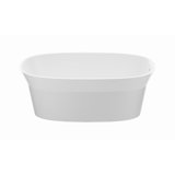 Acquabella -  James - Soaker  Tub - White/Gloss - 59X30.75X22.5
