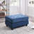 Microfibre bleu marine / suédine est en rupture de stock