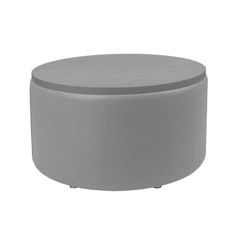 Repose-pieds rond 30 po Pro Series, Gris foncé