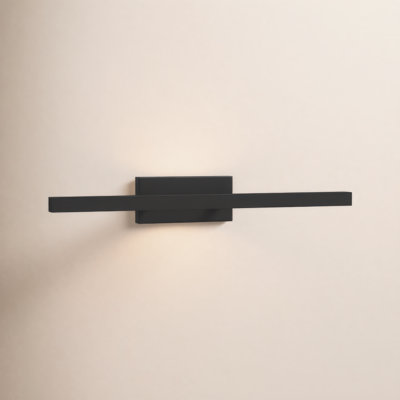 Rochelle Single Frosted Dimmable LED Vanity Light