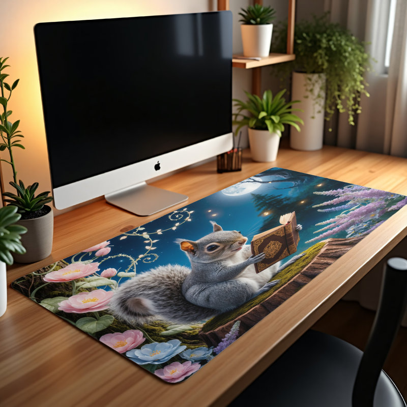 Polyester Desk Pad, 23.6x13.8