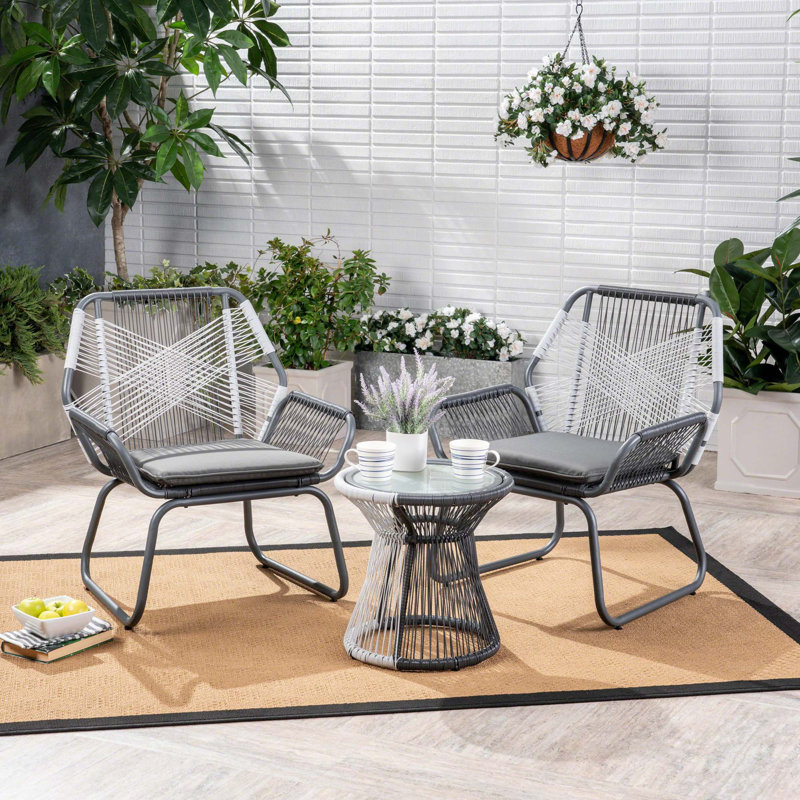 MILAN 3PC CHAT SET