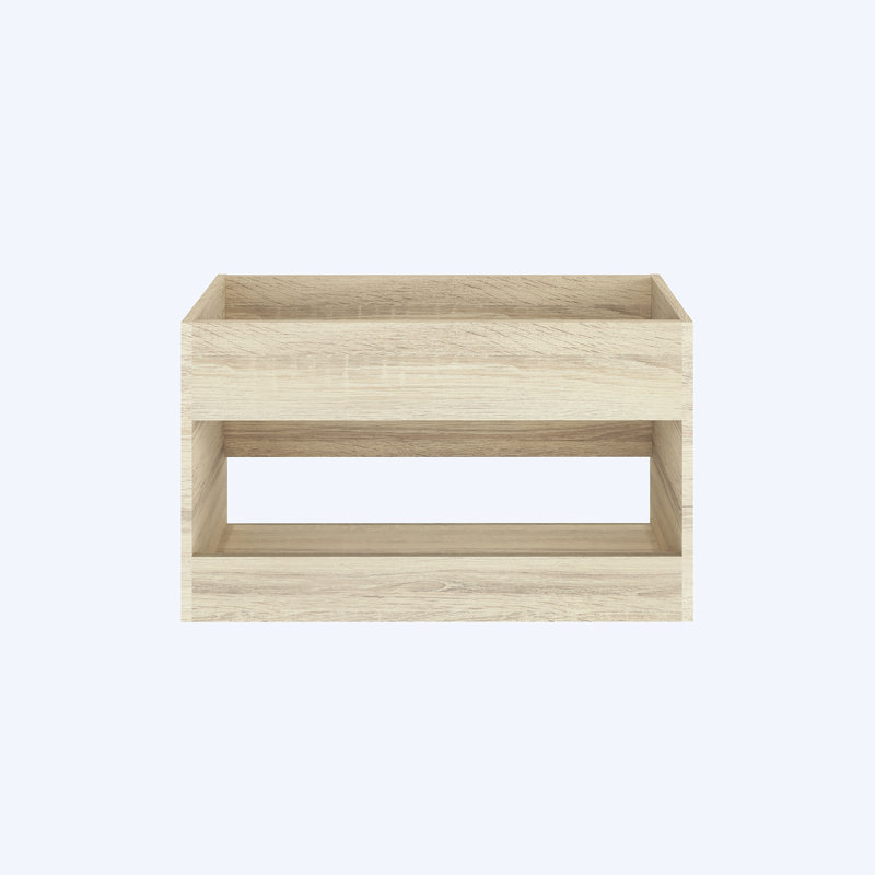 Salt 29'' Single Bathroom Vanity Base Only, White Oak