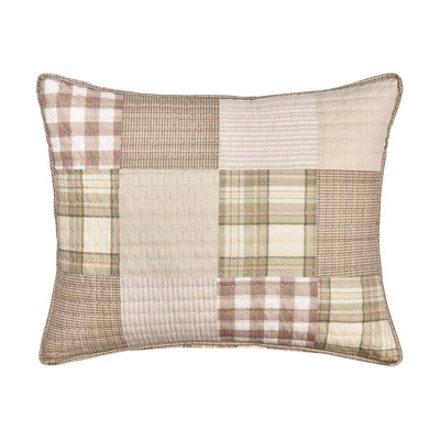 Melrose Quilted Sham Blush