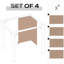 Ensemble de parois latérales 10 'X Brown. Comprend des panneaux, des crochets,. Pour et Cabanas. Fournit de l'ombre, de l'intimité et bloque les irritations. Rideaux à fermeture à glissière avec sangles. Simple à construire. Convient à plusieurs conceptions. 4