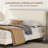 Upholstered Bed Frame with Adjustable Headboard-1965812329-1946548019