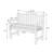 Susila 44.75" Outdoor Patio Garden Bench-1521223275