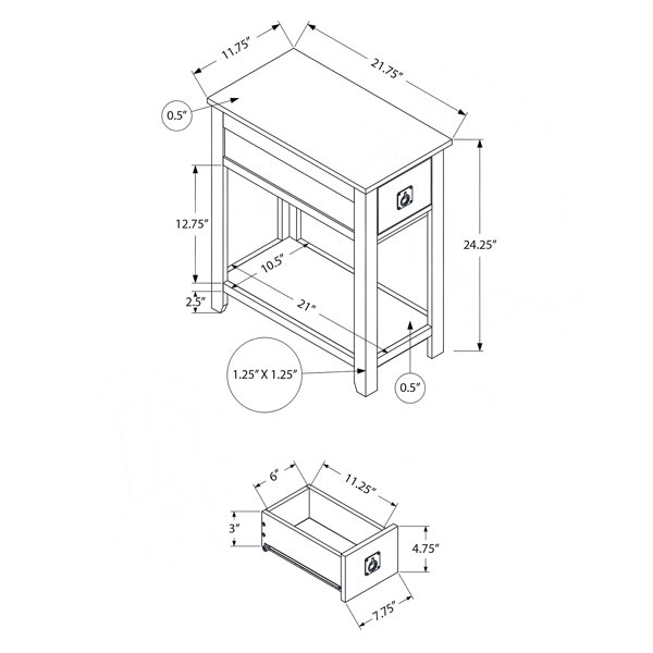 Dimensions du produit