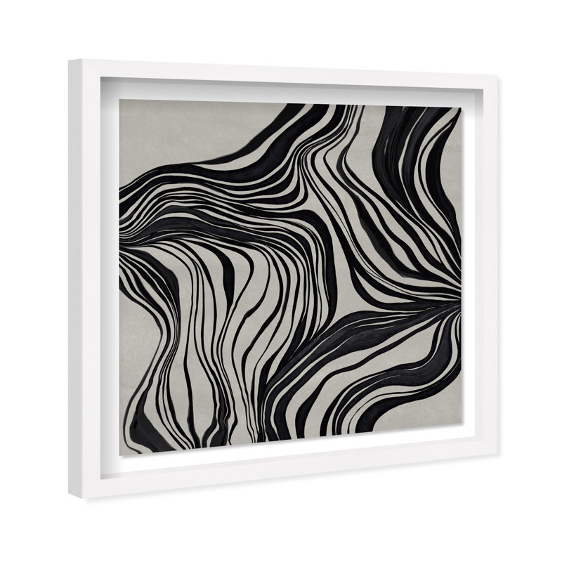 Emotional II Print by Oliver Gal, 13.5"H x 13.5"W, White Shadowbox