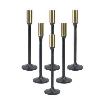 Bougeoir de table en acier inoxydable