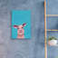 «Epic Art» Little Pig »par Lucia Stewart, art mural en verre acrylique-953853589